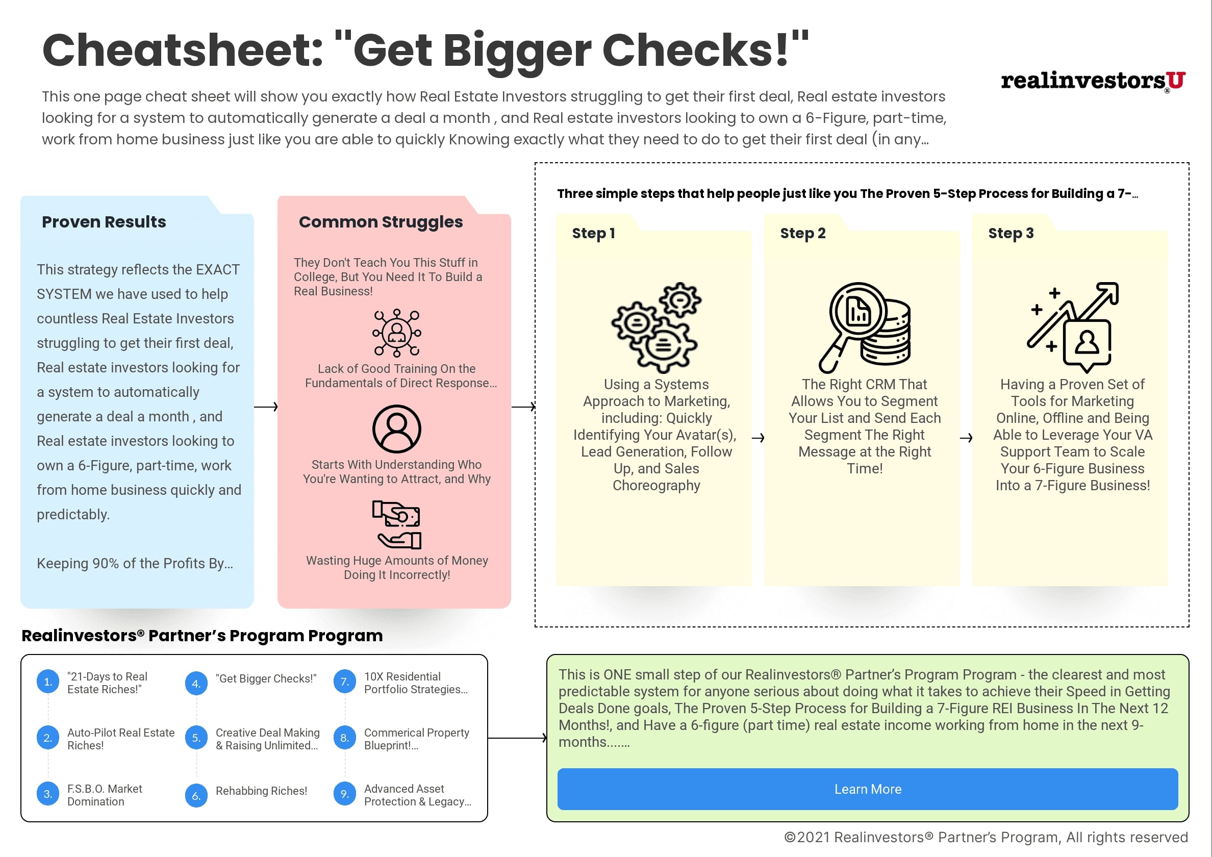 get bigger checks